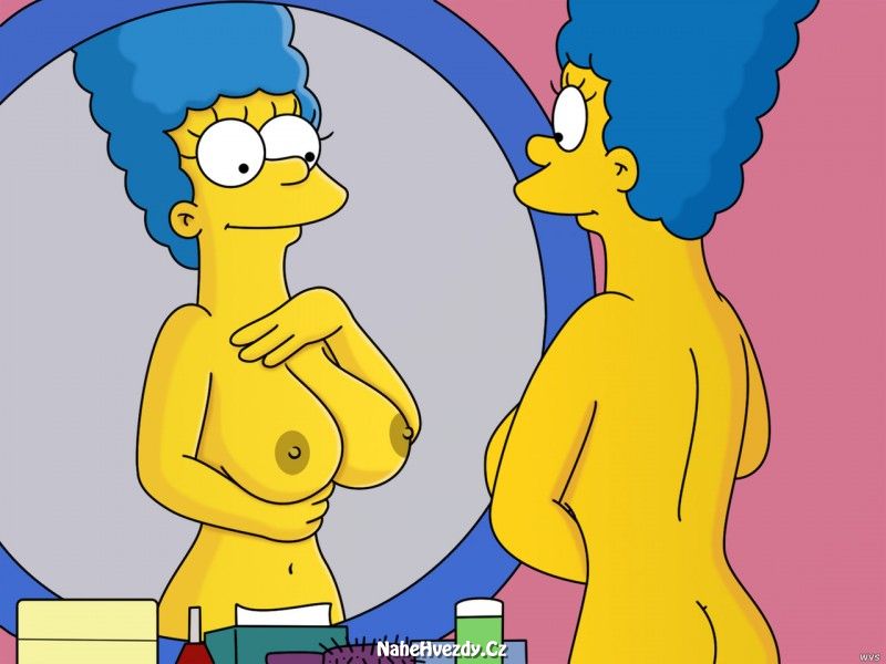 Nahá Marge Simpsonova. Fotka - 64